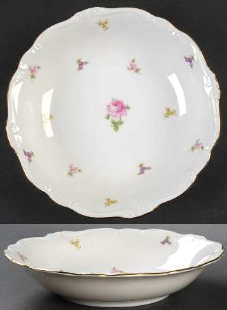 Rosebud Coupe Soup Bowl