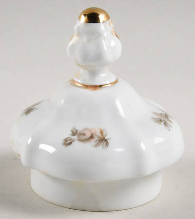 Sepia Rose Lid for Coffee Pot by Johann Haviland