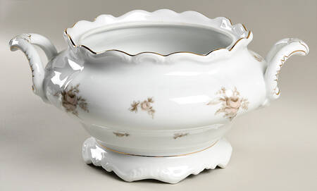 Sepia Rose Tureen No Lid