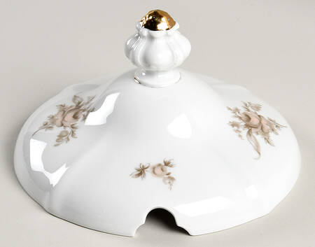 Sepia Rose Lid for Tureen