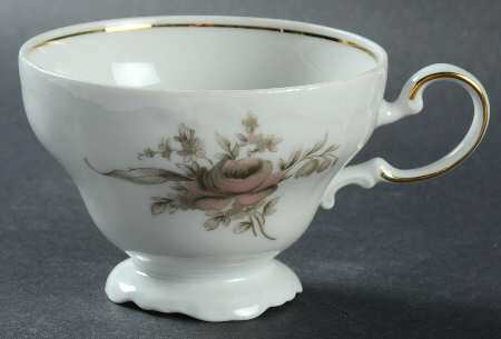 Sepia Rose Footed Cup