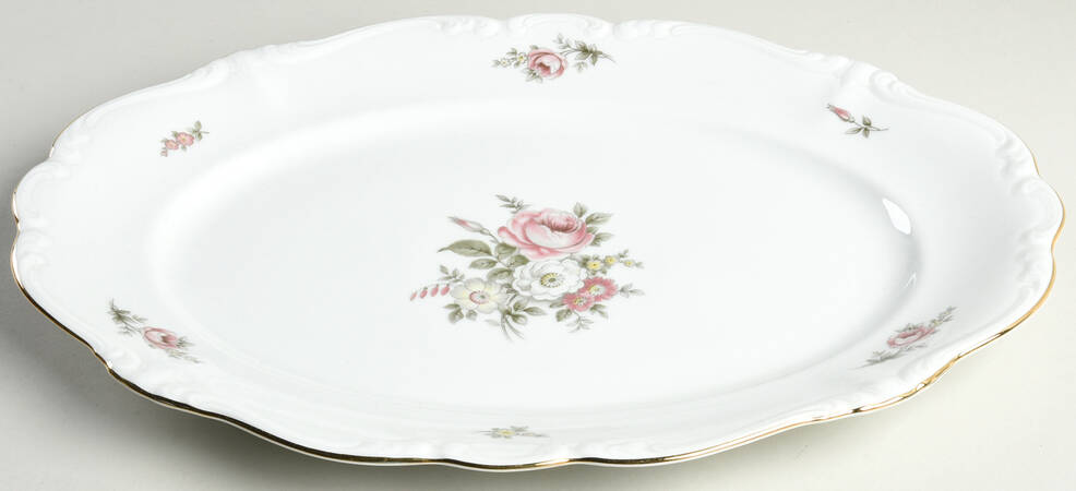 Serenade 14" Oval Serving Platter
