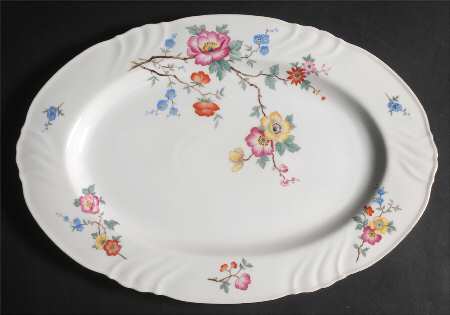 Shanghai 15" Oval Serving Platter