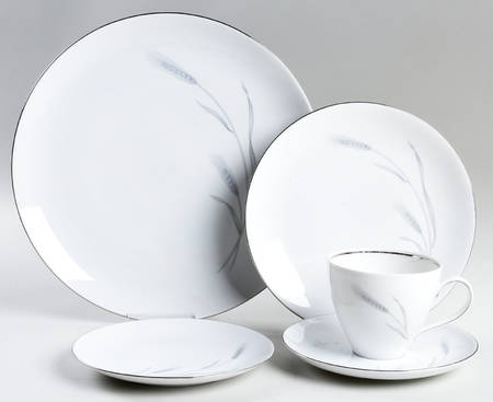Silver Wheat 5 Piece Place Setting