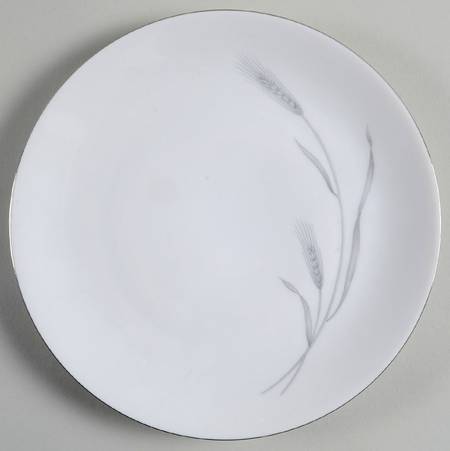 Silver Wheat Salad Plate