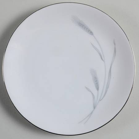 Silver Wheat Bread & Butter Plate