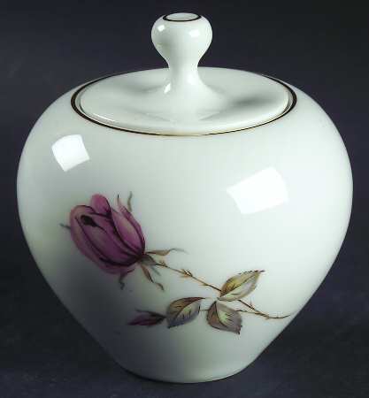 Summer Rose Sugar Bowl & Lid