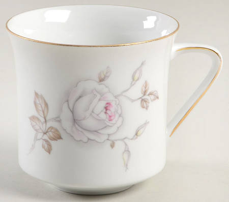 Sweetheart Rose Flat Cup