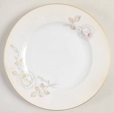 Sweetheart Rose Bread & Butter Plate by Johann Haviland