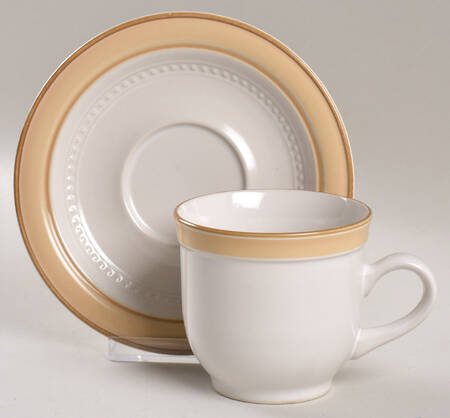 Footed Cup & Saucer Set