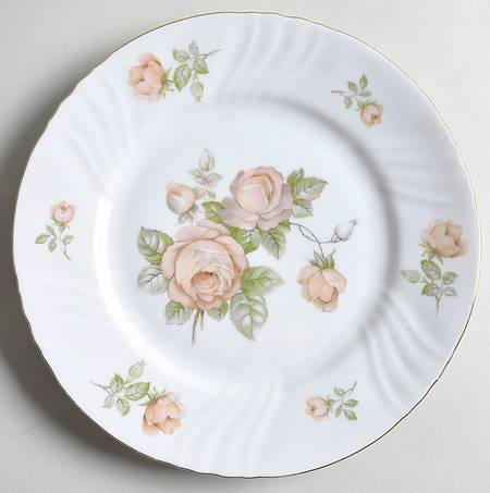 Tearose Salad Plate