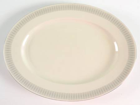 Tuxedo 15" Oval Serving Platter