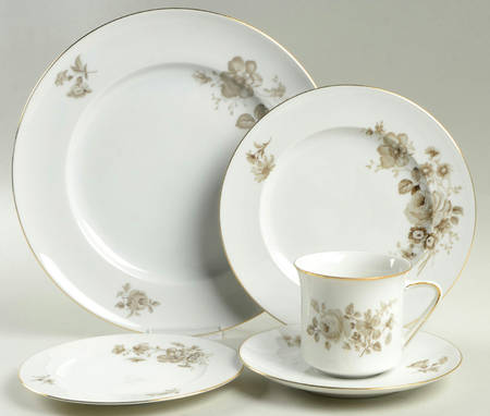 Twilight Rose 5 Piece Place Setting by Johann Haviland