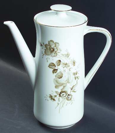 Twilight Rose Coffee Pot & Lid