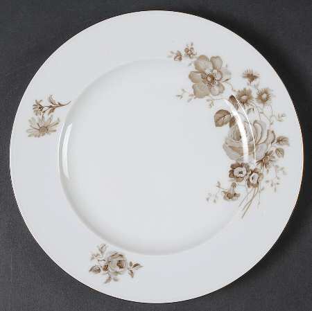 Twilight Rose Salad Plate by Johann Haviland