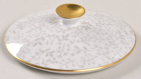 Gray Fern Lid for Sugar Bowl