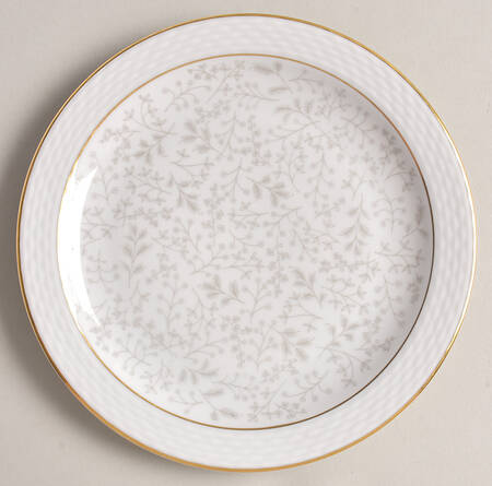 Gray Fern Salad Plate