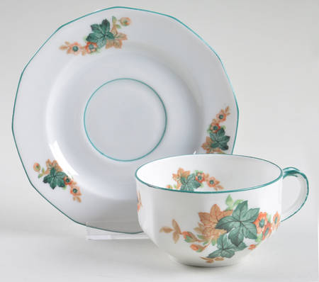 Verona Flat Cup & Saucer Set