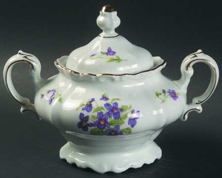 Violetta Sugar Bowl & Lid