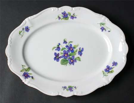 Violetta 12" Oval Serving Platter