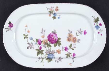 W772 12" Oval Serving Platter