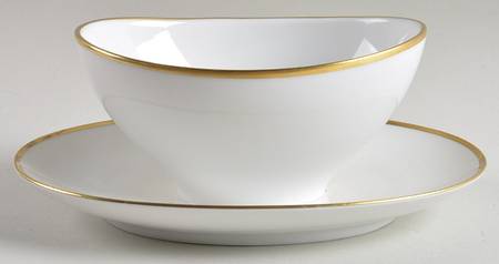JOH164 Gravy Boat with Attached Underplate