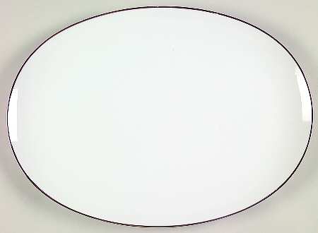 Wedding Ring 15" Oval Serving Platter