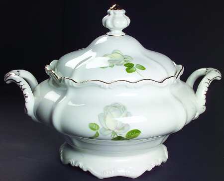 White Rose Tureen &  Lid