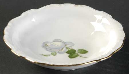 White Rose Fruit/Dessert (Sauce) Bowl