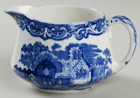 Abbey (Transferware, Scalloped) Creamer