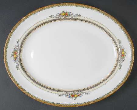 The Alhambra 12" Oval Serving Platter