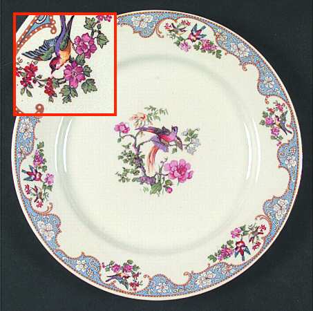 Bordeaux Luncheon Plate