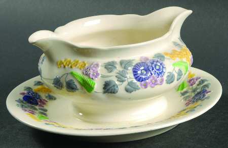 Devon Gravy Boat with Attached Underplate