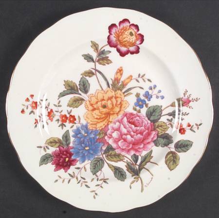 Garden Club Luncheon Plate