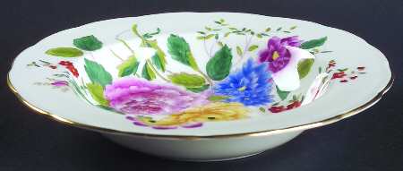 Garden Club Rim Soup Bowl