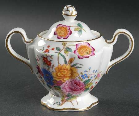 Garden Club Sugar Bowl & Lid
