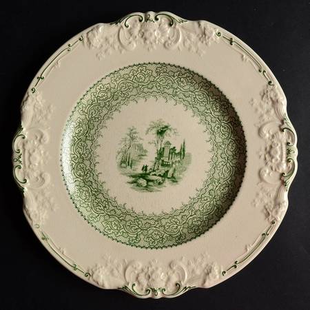 Genoa Green Luncheon Plate