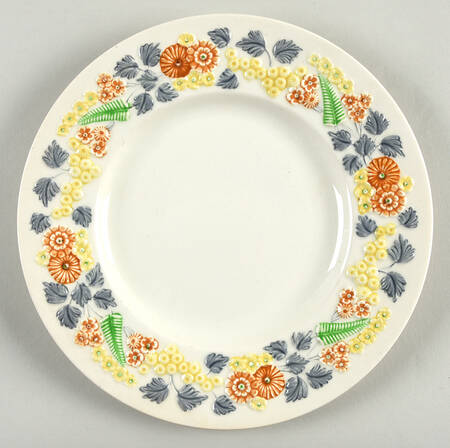 Golden Dawn Luncheon Plate