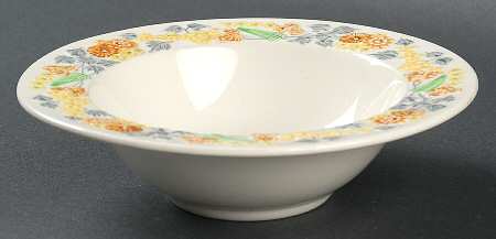 Golden Dawn Rim Cereal Bowl