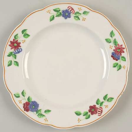 Mayflower Salad Plate