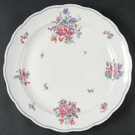 Olde English (Scalloped) 12" Chop Plate (Round Platter)