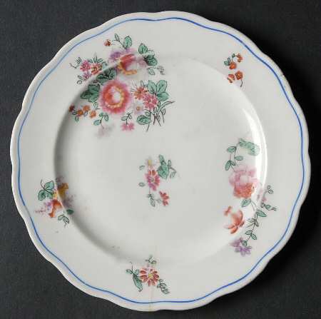 Olde English (Scalloped) Bread & Butter Plate