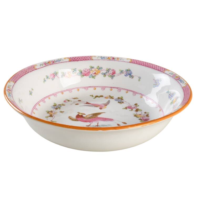 Paradise Pink 9" Round Vegetable Bowl