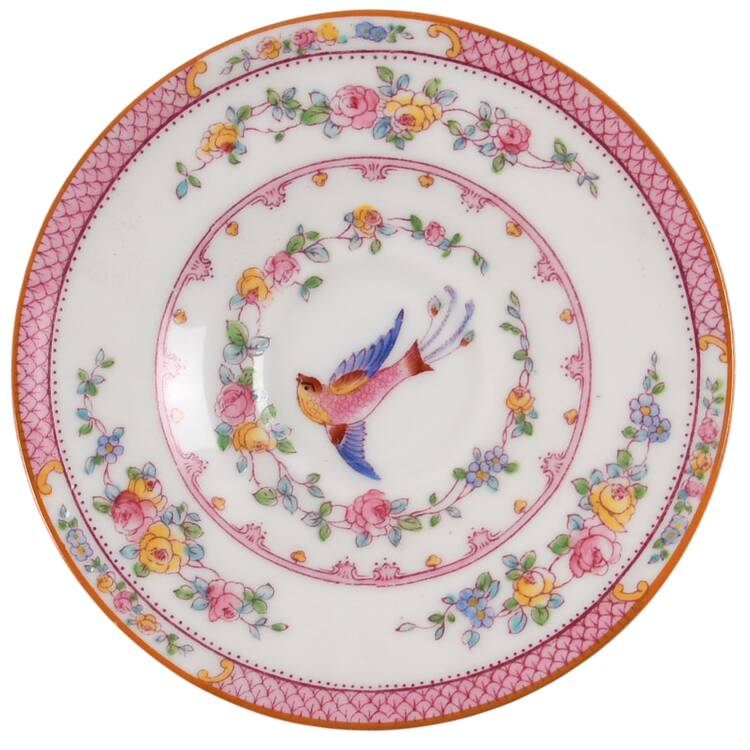 Paradise Pink Saucer for Demitasse Cup