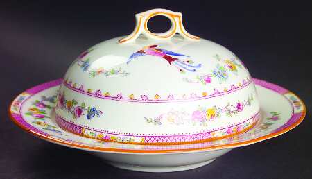 Paradise Pink Muffin Dish & Lid