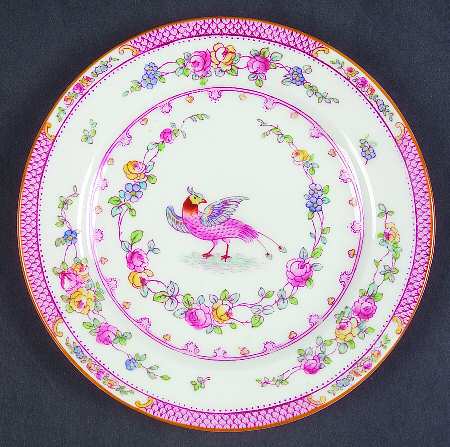 Paradise Pink Bread & Butter Plate by George Jones & Sons