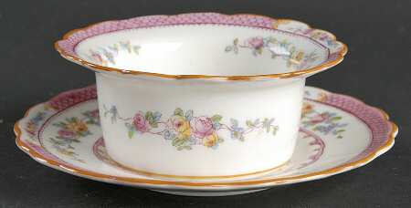Paradise Pink Ramekin & Saucer Set
