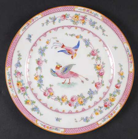 Paradise Pink Salad Plate