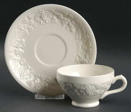 Rhapsody Footed Cup & Saucer Set