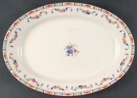 The Rosedale 16" Oval Serving Platter
